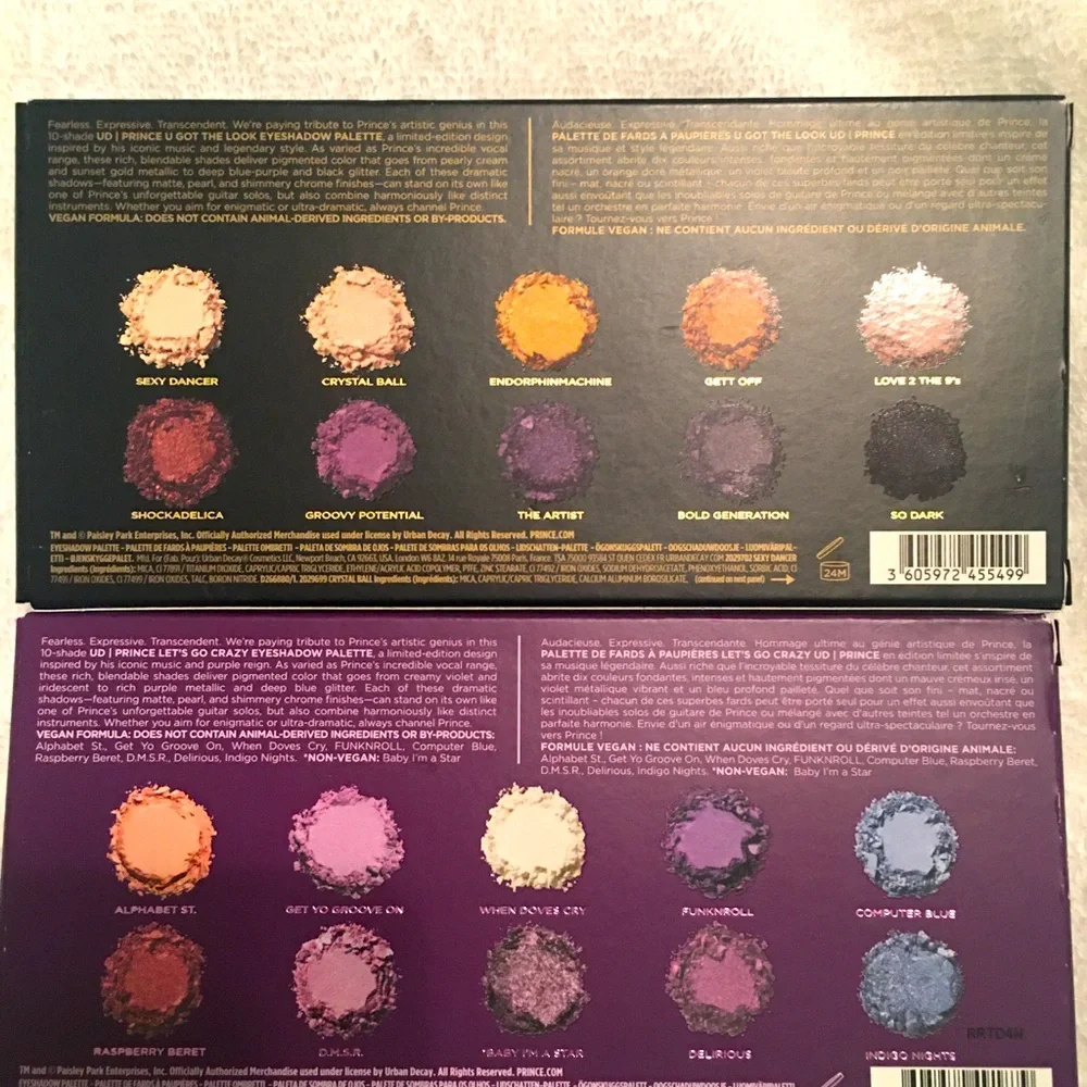BNIB X PRINCE Limited-Edition Makeup by Urban Decay! All 7 Vault Pieces! SALE!! - Picture 6 of 11